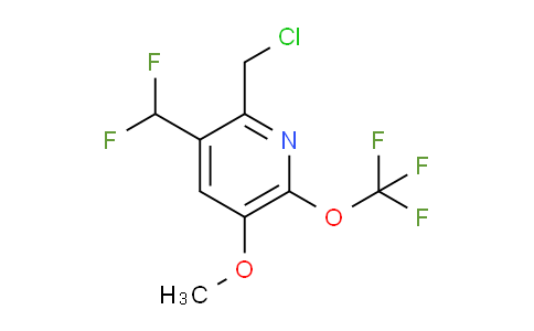 AM210570 | 1805071-18-4 | 2-(Chloromethyl)-3-(difluoromethyl)-5-methoxy-6-(trifluoromethoxy)pyridine