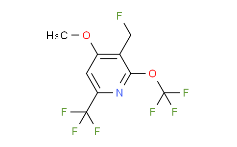 AM210573 | 1806257-72-6 | 3-(Fluoromethyl)-4-methoxy-2-(trifluoromethoxy)-6-(trifluoromethyl)pyridine