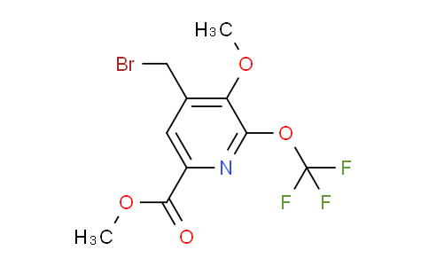 AM210576 | 1806747-35-2 | Methyl 4-(bromomethyl)-3-methoxy-2-(trifluoromethoxy)pyridine-6-carboxylate