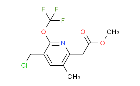 AM21058 | 1361912-37-9 | Methyl 3-(chloromethyl)-5-methyl-2-(trifluoromethoxy)pyridine-6-acetate