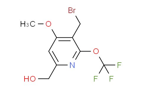 AM210591 | 1805271-79-7 | 3-(Bromomethyl)-4-methoxy-2-(trifluoromethoxy)pyridine-6-methanol