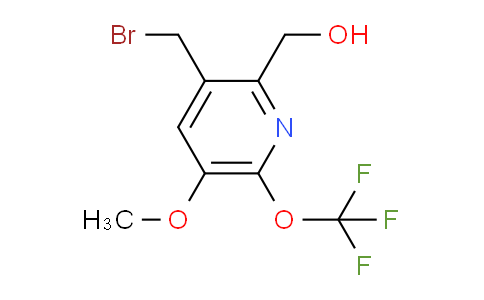 AM210593 | 1806757-12-9 | 3-(Bromomethyl)-5-methoxy-6-(trifluoromethoxy)pyridine-2-methanol
