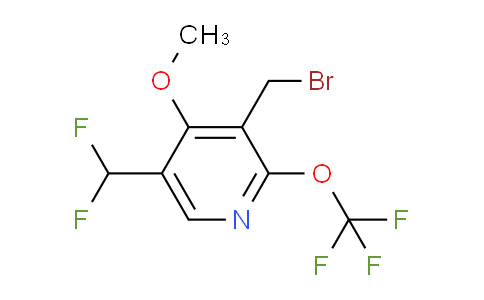 AM210595 | 1804747-48-5 | 3-(Bromomethyl)-5-(difluoromethyl)-4-methoxy-2-(trifluoromethoxy)pyridine