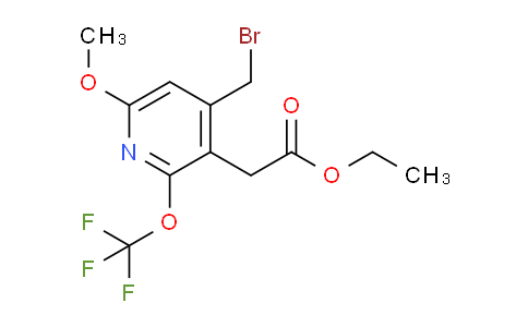 AM210596 | 1805152-35-5 | Ethyl 4-(bromomethyl)-6-methoxy-2-(trifluoromethoxy)pyridine-3-acetate
