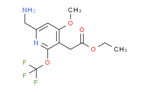AM210601 | 1806764-88-4 | Ethyl 6-(aminomethyl)-4-methoxy-2-(trifluoromethoxy)pyridine-3-acetate