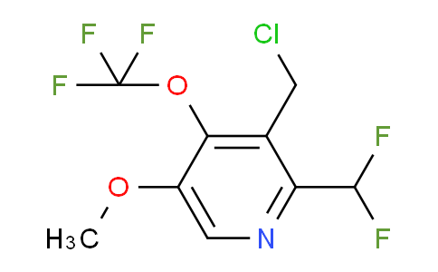 AM210602 | 1804470-68-5 | 3-(Chloromethyl)-2-(difluoromethyl)-5-methoxy-4-(trifluoromethoxy)pyridine