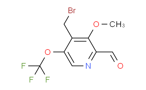 AM210604 | 1806181-83-8 | 4-(Bromomethyl)-3-methoxy-5-(trifluoromethoxy)pyridine-2-carboxaldehyde