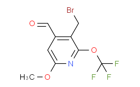 AM210606 | 1804751-38-9 | 3-(Bromomethyl)-6-methoxy-2-(trifluoromethoxy)pyridine-4-carboxaldehyde
