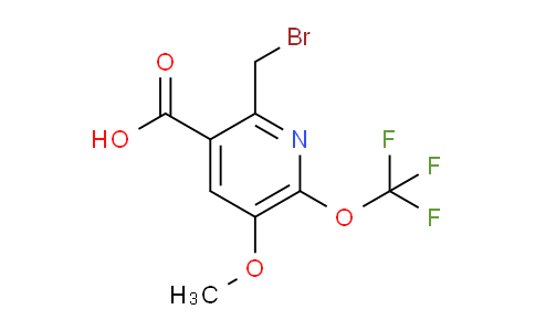 AM210608 | 1805067-65-5 | 2-(Bromomethyl)-5-methoxy-6-(trifluoromethoxy)pyridine-3-carboxylic acid
