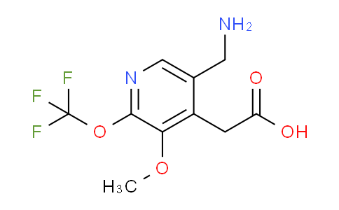 5-(Aminomethyl)-3-methoxy-2-(trifluoromethoxy)pyridine-4-acetic acid