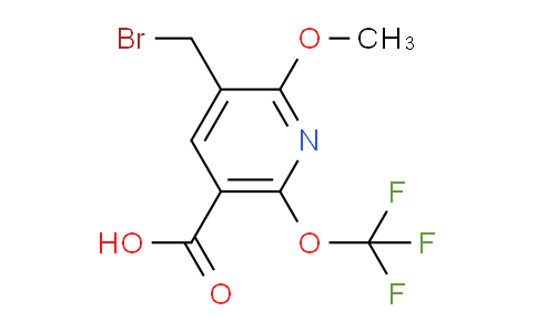AM210610 | 1805917-60-5 | 3-(Bromomethyl)-2-methoxy-6-(trifluoromethoxy)pyridine-5-carboxylic acid