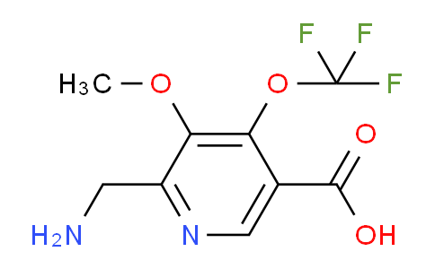 AM210619 | 1805146-33-1 | 2-(Aminomethyl)-3-methoxy-4-(trifluoromethoxy)pyridine-5-carboxylic acid