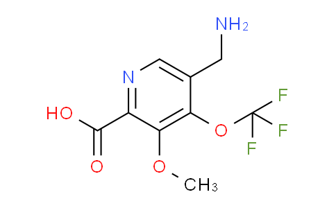 AM210626 | 1805134-79-5 | 5-(Aminomethyl)-3-methoxy-4-(trifluoromethoxy)pyridine-2-carboxylic acid