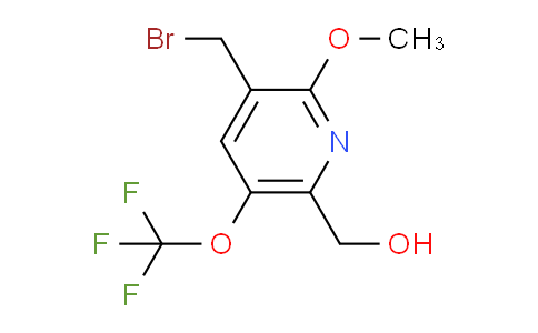 AM210629 | 1804352-86-0 | 3-(Bromomethyl)-2-methoxy-5-(trifluoromethoxy)pyridine-6-methanol