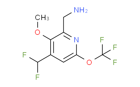 AM210634 | 1805136-93-9 | 2-(Aminomethyl)-4-(difluoromethyl)-3-methoxy-6-(trifluoromethoxy)pyridine