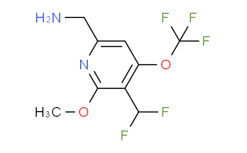 AM210637 | 1804930-96-8 | 6-(Aminomethyl)-3-(difluoromethyl)-2-methoxy-4-(trifluoromethoxy)pyridine