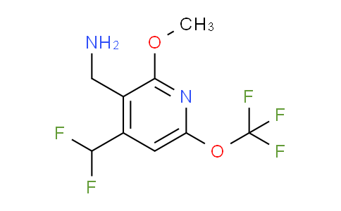 AM210639 | 1806753-64-9 | 3-(Aminomethyl)-4-(difluoromethyl)-2-methoxy-6-(trifluoromethoxy)pyridine