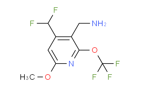 AM210641 | 1804931-00-7 | 3-(Aminomethyl)-4-(difluoromethyl)-6-methoxy-2-(trifluoromethoxy)pyridine