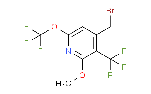 AM210642 | 1806747-36-3 | 4-(Bromomethyl)-2-methoxy-6-(trifluoromethoxy)-3-(trifluoromethyl)pyridine