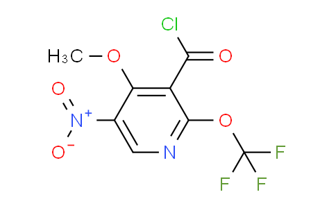 4-Methoxy-5-nitro-2-(trifluoromethoxy)pyridine-3-carbonyl chloride