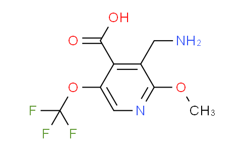 AM210652 | 1804627-53-9 | 3-(Aminomethyl)-2-methoxy-5-(trifluoromethoxy)pyridine-4-carboxylic acid