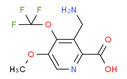 AM210654 | 1806067-31-1 | 3-(Aminomethyl)-5-methoxy-4-(trifluoromethoxy)pyridine-2-carboxylic acid