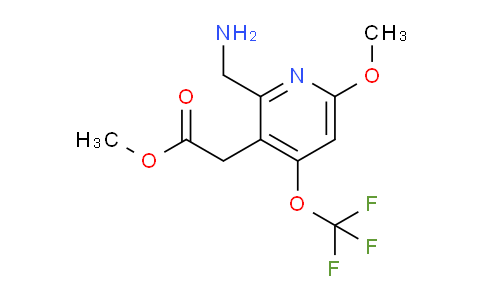 AM210655 | 1805146-98-8 | Methyl 2-(aminomethyl)-6-methoxy-4-(trifluoromethoxy)pyridine-3-acetate