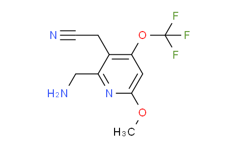 AM210665 | 1804931-28-9 | 2-(Aminomethyl)-6-methoxy-4-(trifluoromethoxy)pyridine-3-acetonitrile