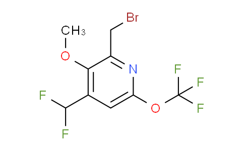 AM210667 | 1805112-40-6 | 2-(Bromomethyl)-4-(difluoromethyl)-3-methoxy-6-(trifluoromethoxy)pyridine