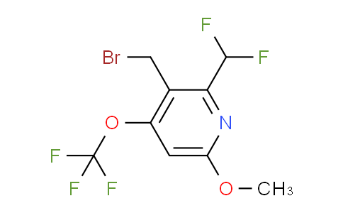 AM210669 | 1804629-80-8 | 3-(Bromomethyl)-2-(difluoromethyl)-6-methoxy-4-(trifluoromethoxy)pyridine