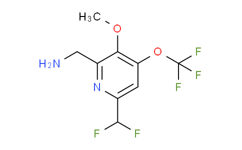 AM210674 | 1806150-45-7 | 2-(Aminomethyl)-6-(difluoromethyl)-3-methoxy-4-(trifluoromethoxy)pyridine