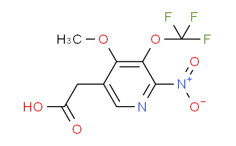 AM210675 | 1804928-23-1 | 4-Methoxy-2-nitro-3-(trifluoromethoxy)pyridine-5-acetic acid