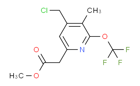 AM21068 | 1361808-68-5 | Methyl 4-(chloromethyl)-3-methyl-2-(trifluoromethoxy)pyridine-6-acetate