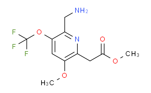 AM210692 | 1806746-18-8 | Methyl 2-(aminomethyl)-5-methoxy-3-(trifluoromethoxy)pyridine-6-acetate