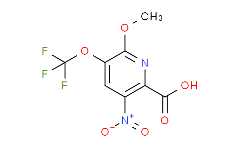 AM210693 | 1806057-72-6 | 2-Methoxy-5-nitro-3-(trifluoromethoxy)pyridine-6-carboxylic acid