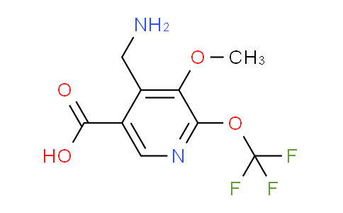 AM210696 | 1804925-01-6 | 4-(Aminomethyl)-3-methoxy-2-(trifluoromethoxy)pyridine-5-carboxylic acid