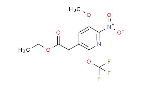AM210709 | 1805134-55-7 | Ethyl 3-methoxy-2-nitro-6-(trifluoromethoxy)pyridine-5-acetate