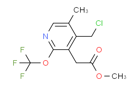 AM21071 | 1361854-04-7 | Methyl 4-(chloromethyl)-5-methyl-2-(trifluoromethoxy)pyridine-3-acetate