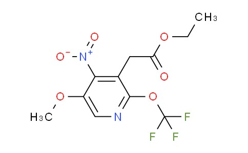 AM210712 | 1806150-35-5 | Ethyl 5-methoxy-4-nitro-2-(trifluoromethoxy)pyridine-3-acetate