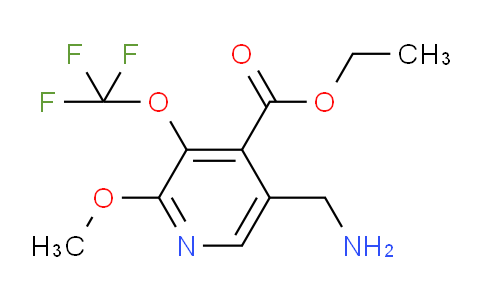 AM210726 | 1804926-81-5 | Ethyl 5-(aminomethyl)-2-methoxy-3-(trifluoromethoxy)pyridine-4-carboxylate