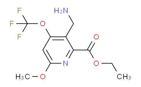 AM210728 | 1804919-30-9 | Ethyl 3-(aminomethyl)-6-methoxy-4-(trifluoromethoxy)pyridine-2-carboxylate