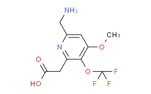 AM210730 | 1805135-44-7 | 6-(Aminomethyl)-4-methoxy-3-(trifluoromethoxy)pyridine-2-acetic acid