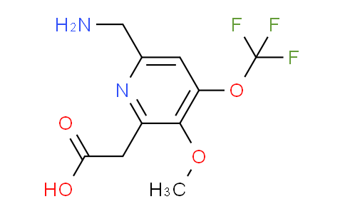 AM210732 | 1806763-42-7 | 6-(Aminomethyl)-3-methoxy-4-(trifluoromethoxy)pyridine-2-acetic acid