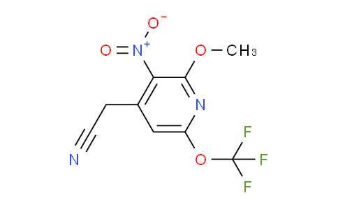 AM210733 | 1806748-87-7 | 2-Methoxy-3-nitro-6-(trifluoromethoxy)pyridine-4-acetonitrile