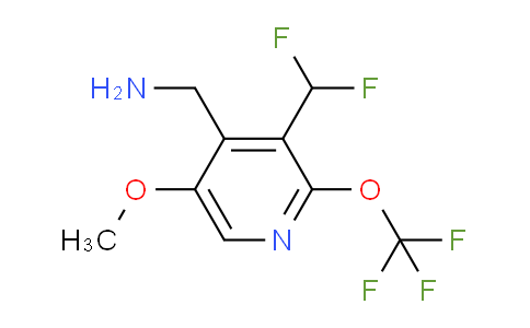 AM210735 | 1806183-63-0 | 4-(Aminomethyl)-3-(difluoromethyl)-5-methoxy-2-(trifluoromethoxy)pyridine
