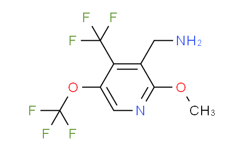 AM210741 | 1806751-55-2 | 3-(Aminomethyl)-2-methoxy-5-(trifluoromethoxy)-4-(trifluoromethyl)pyridine