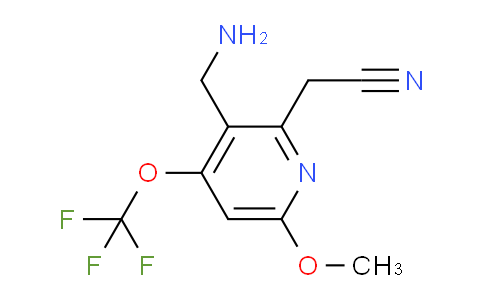 AM210761 | 1804924-84-2 | 3-(Aminomethyl)-6-methoxy-4-(trifluoromethoxy)pyridine-2-acetonitrile