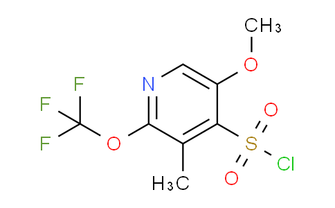 AM210762 | 1805128-84-0 | 5-Methoxy-3-methyl-2-(trifluoromethoxy)pyridine-4-sulfonyl chloride