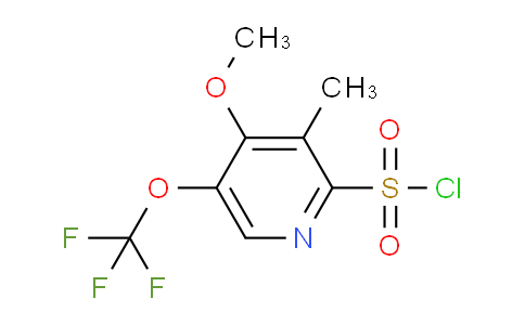 AM210763 | 1805124-64-4 | 4-Methoxy-3-methyl-5-(trifluoromethoxy)pyridine-2-sulfonyl chloride