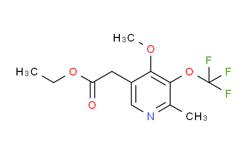 AM210770 | 1804804-41-8 | Ethyl 4-methoxy-2-methyl-3-(trifluoromethoxy)pyridine-5-acetate